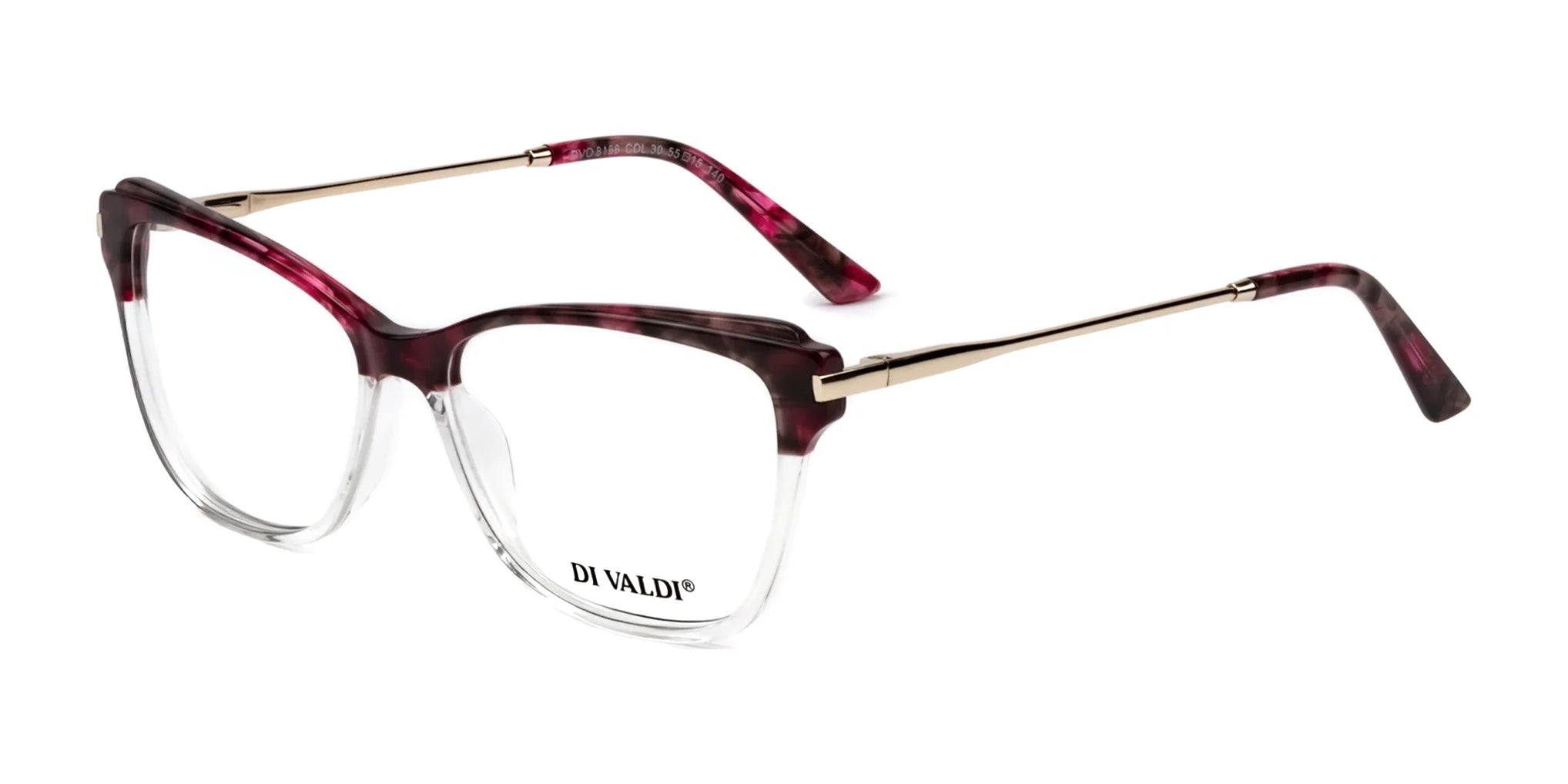 Di Valdi PUNTEGGIATO DVO8166 Eyeglasses | Size 55 - Image 5