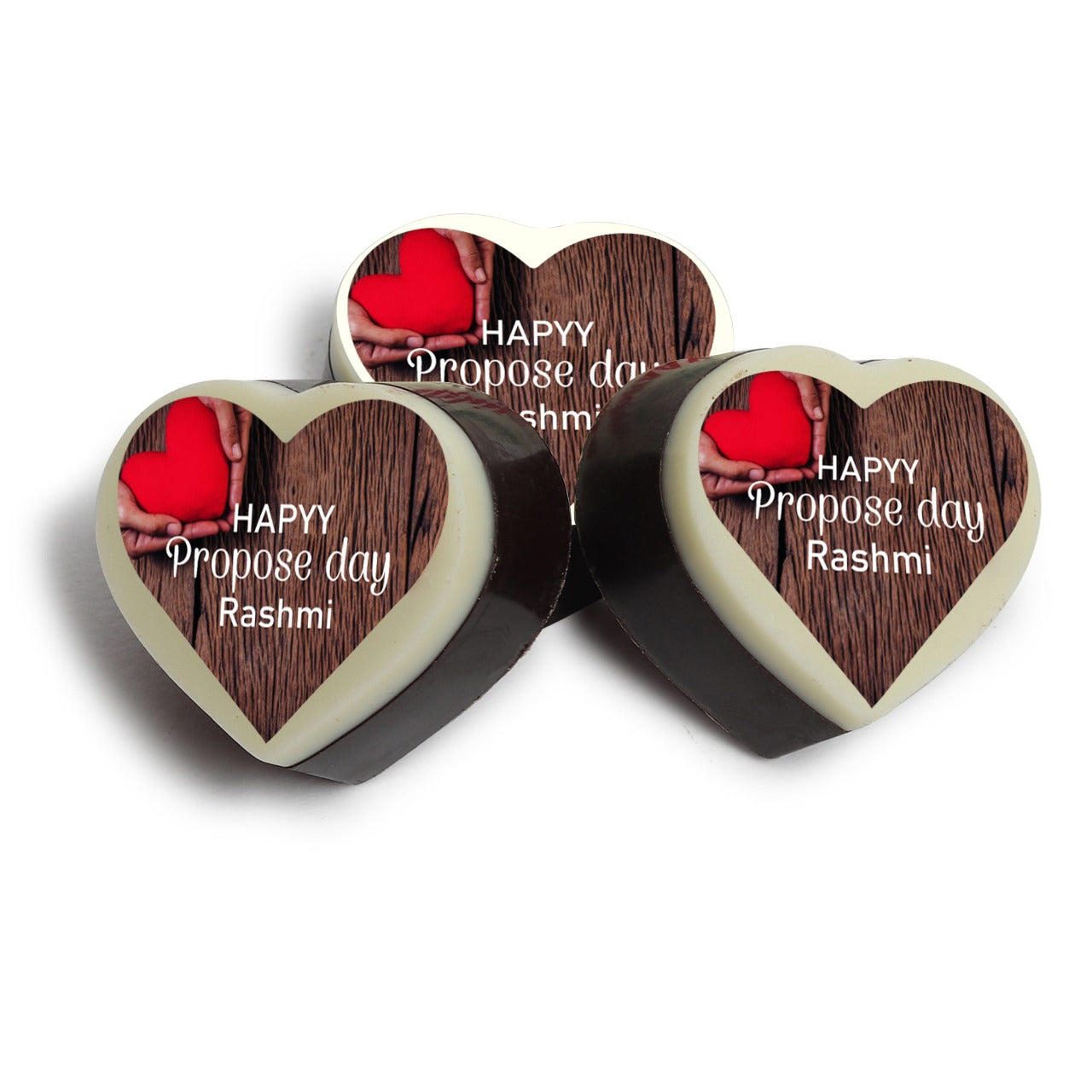 Elegant Propose Day Gift Box, For Her/Him with photo and name Chocorish