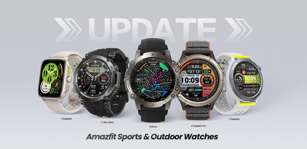 Update der Amazfit Sport&Outdoor-Uhren