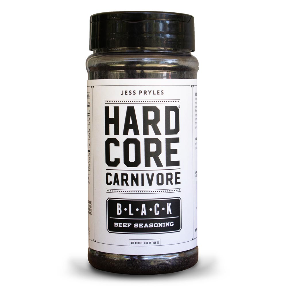 Hardcore Carnivore BLACK Shaker (13oz)
