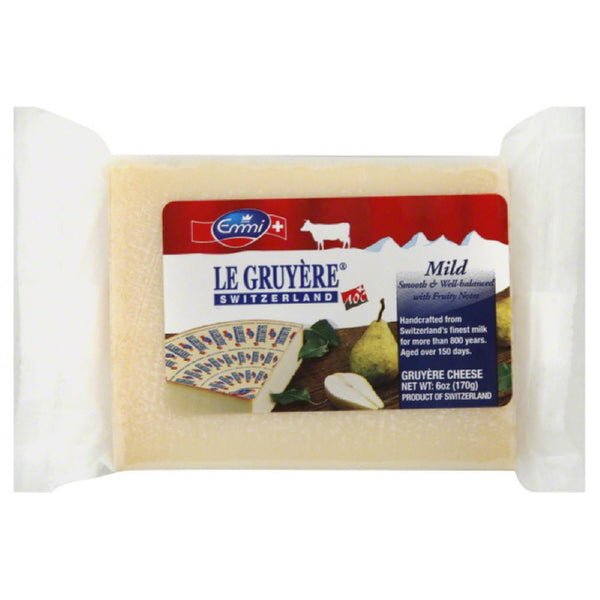 Emmi Mild Gruyere Cheese, 6 Oz (Pack of 16) – Shop Gourmet