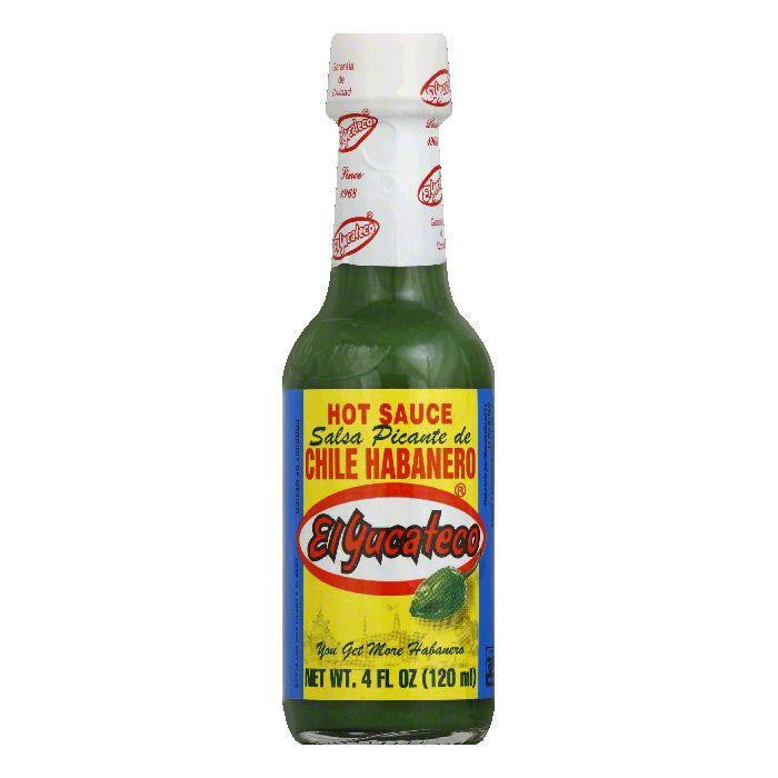 El Yucateco Green Hot Habanero Sauce 4 Oz Pack Of 12 Shop Gourmet 9472