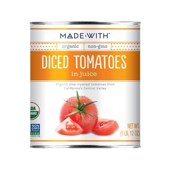 Made With Diced Tomatoes In Juice, 28 Oz (Pack of 12)