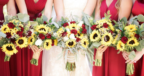 6 hottest colors for your fall wedding flowers golden yellow