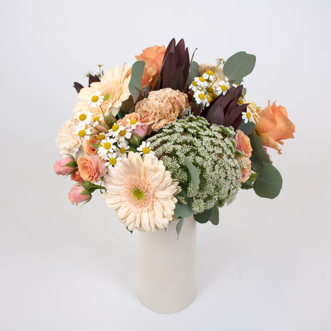 Queen Anne's Lace in our Love And Lace Earthy Centerpiece