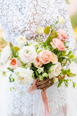summer wedding flower bouquet