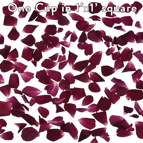 Spicy Red Dried Rose Petals