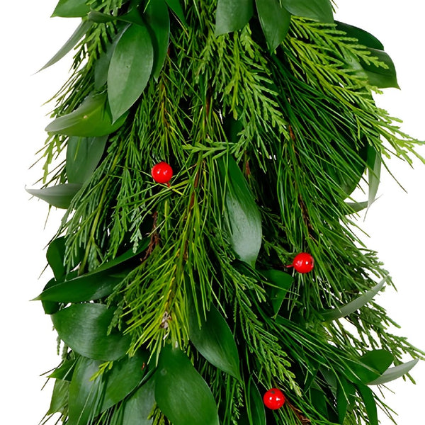 Fresh Greenery Garland - 1 Item - Plumosa Fern Garland - Potomac Floral  Wholesale