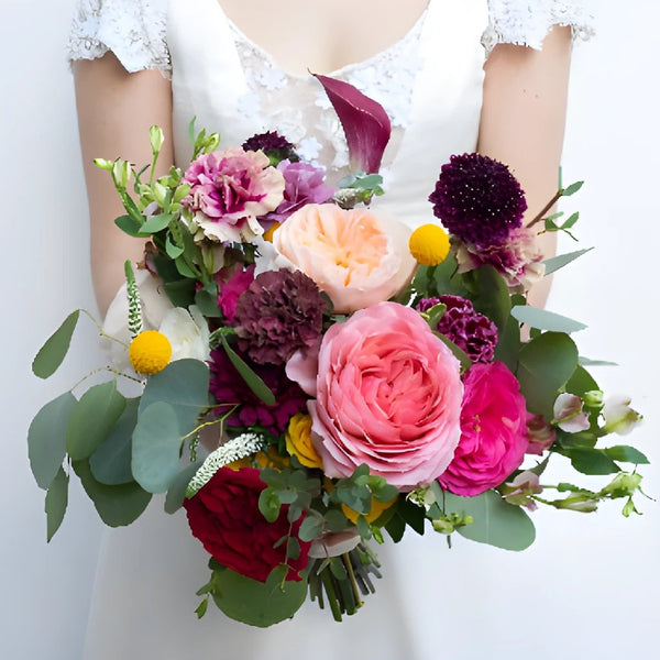 Blissful Burgundy Centerpiece