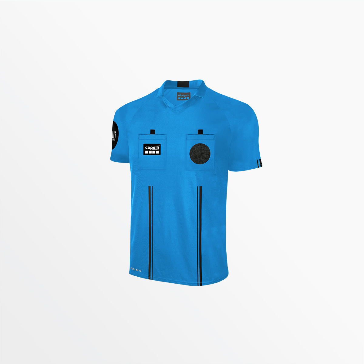 MEN'S OFFICIAL REFEREE V-NECK SHORT SLEEVE JERSEY - capellisport.com product image