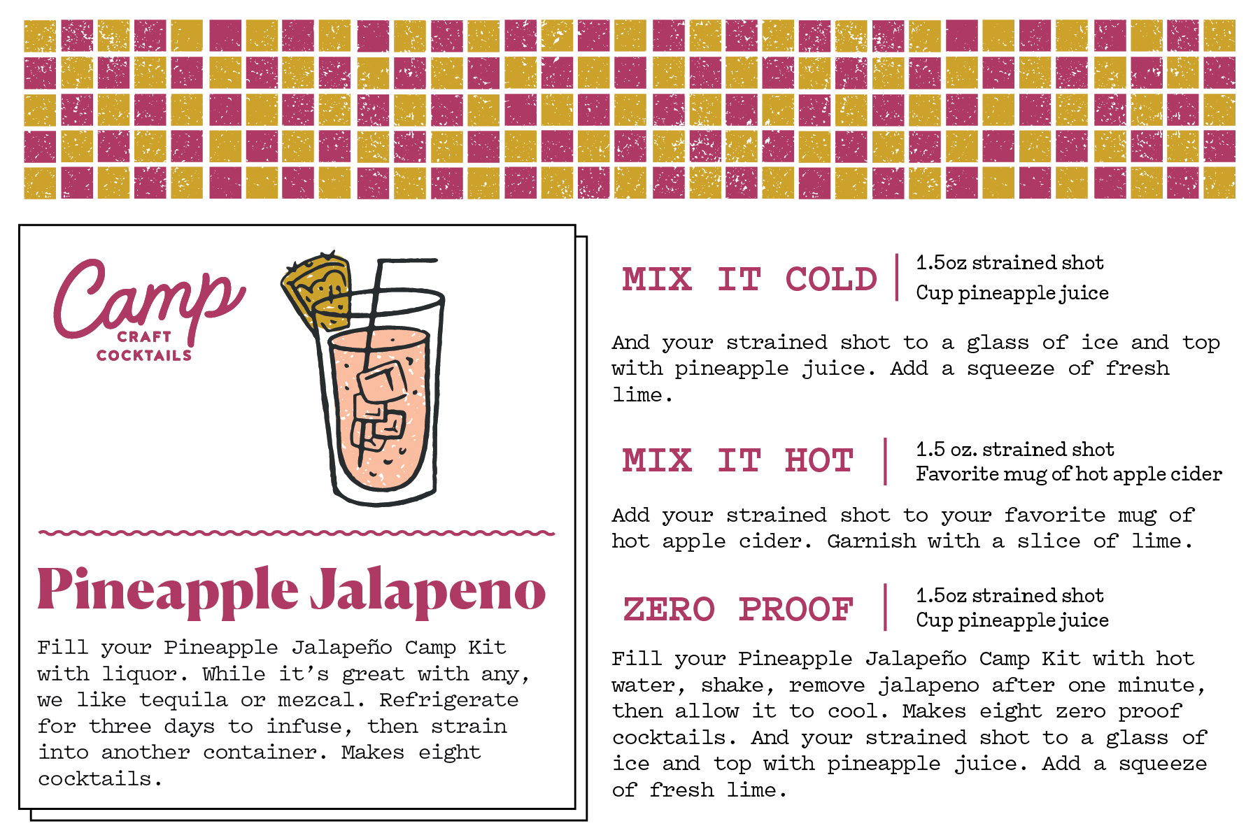 Pineapple Jalapeño Recipe Card