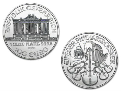 Vienna Philharmonic Platinum coin