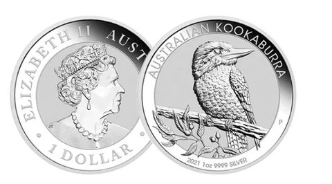 silver coin kookaburra