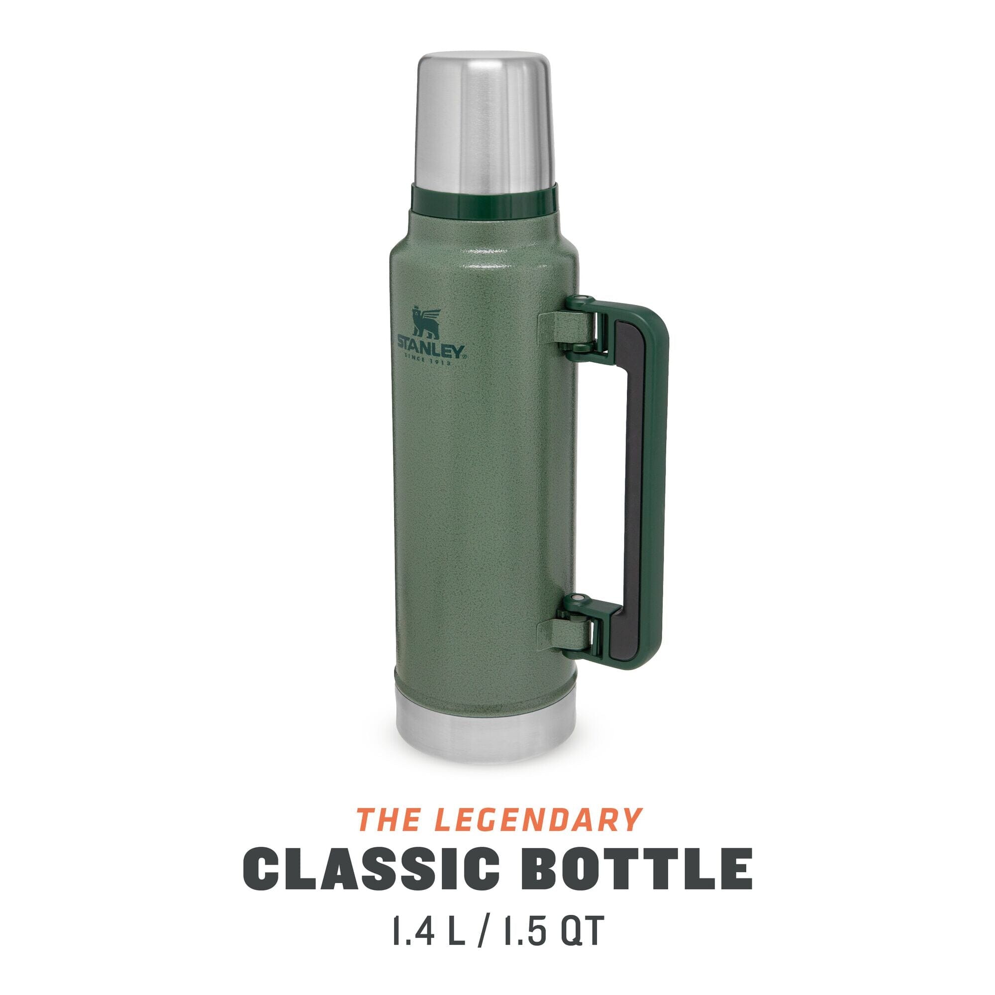 Se Stanley Classic Vacuum termoflaske 1,4L, grøn - Termoflasker hos Godsejeren