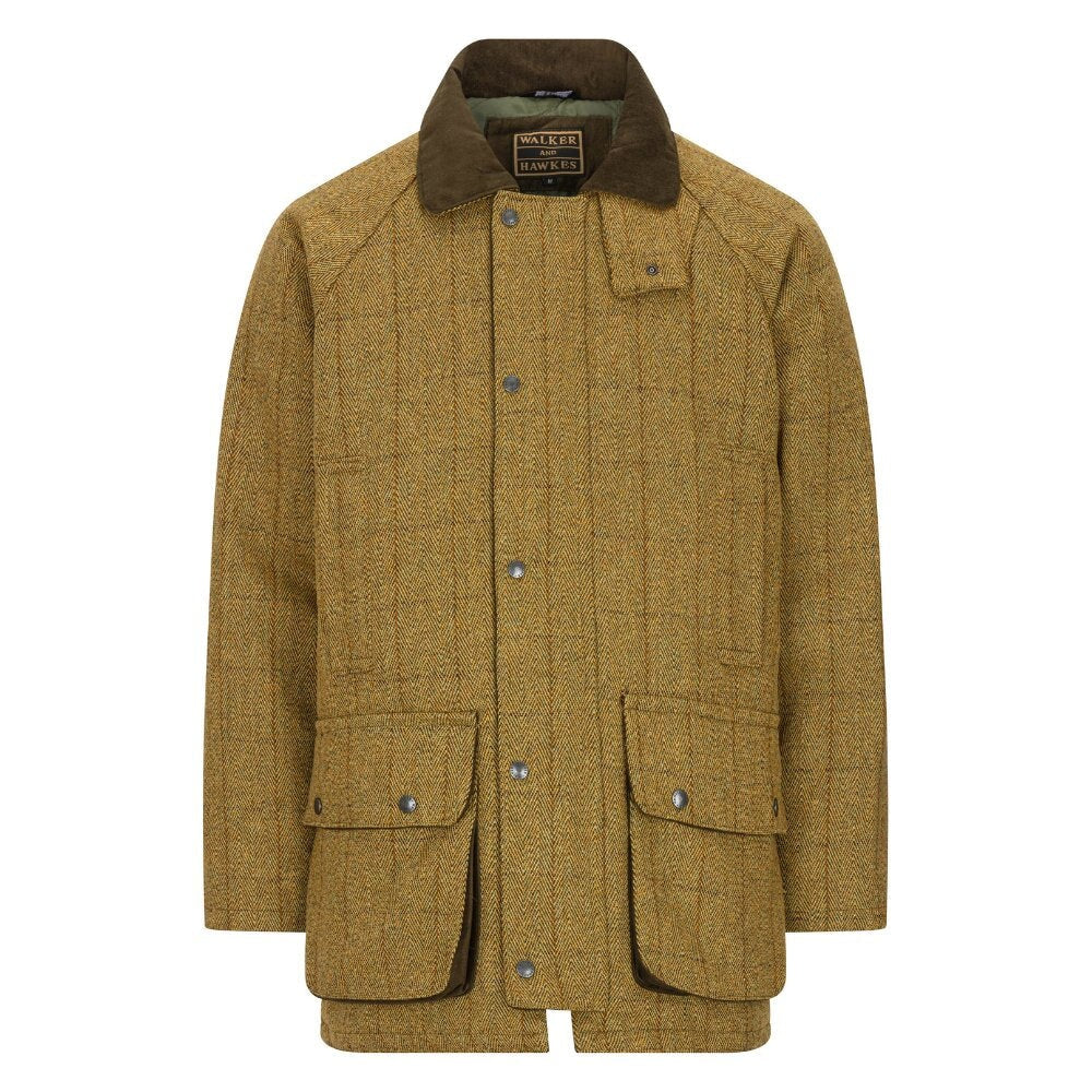 Billede af Barlaston Tweed Country Jacket, lys salvie - XXS