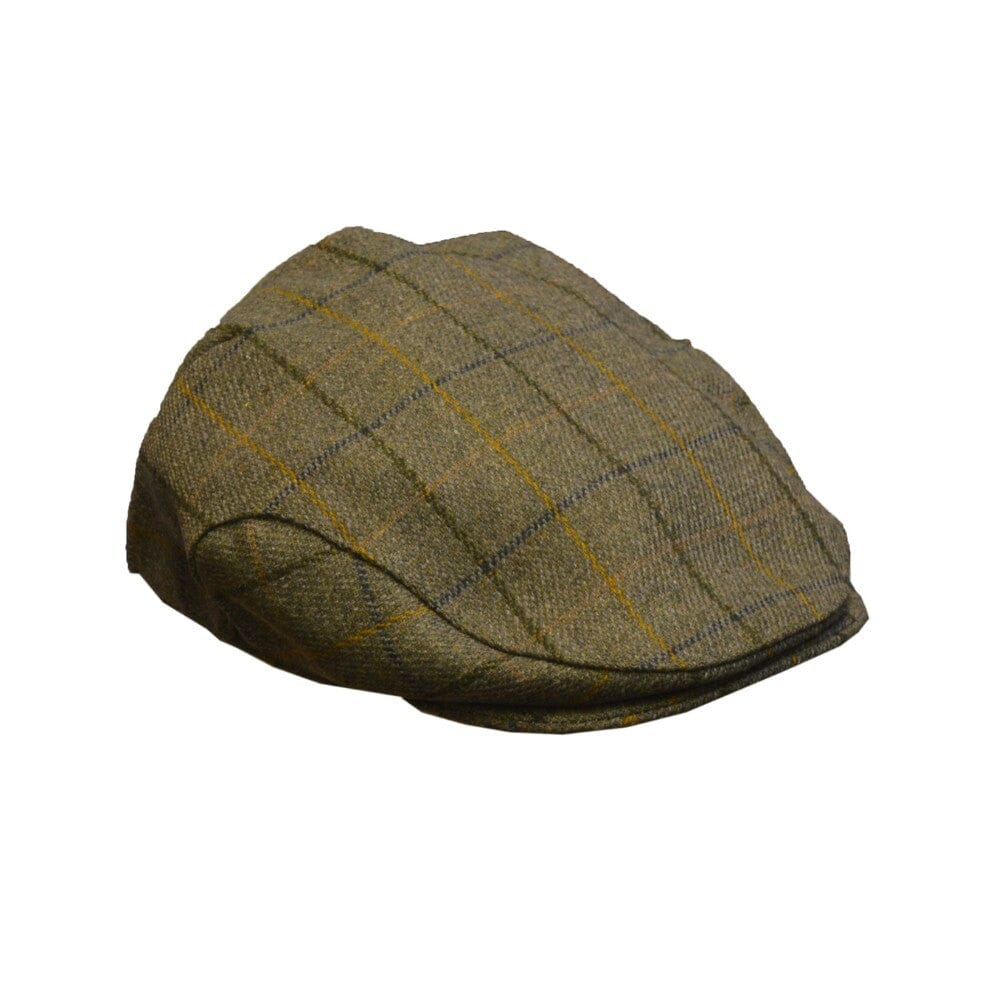 Tweed Country sixpence hat, navy stripe - L - 59 cm