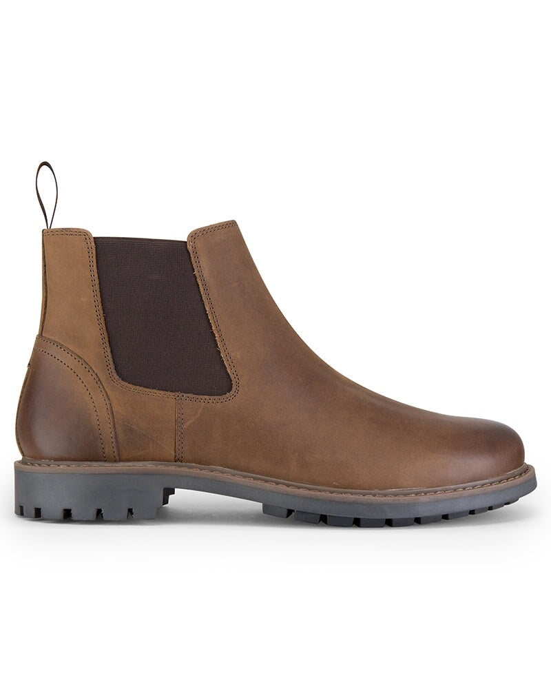 Billede af Banff Dealer Boot burnished tan læderstøvle - 42