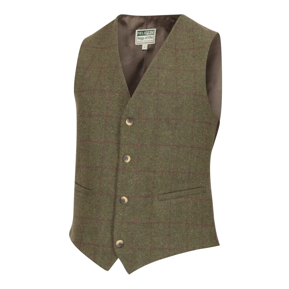 Se Tummel tweed formal waistcoat vest - 44 (XL) hos Godsejeren