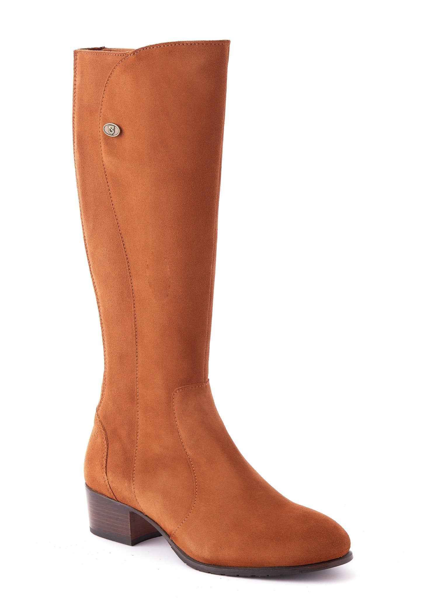 Billede af Downpatrick Ladies Knee-high støvle ruskind, Camel lysebrun - 39