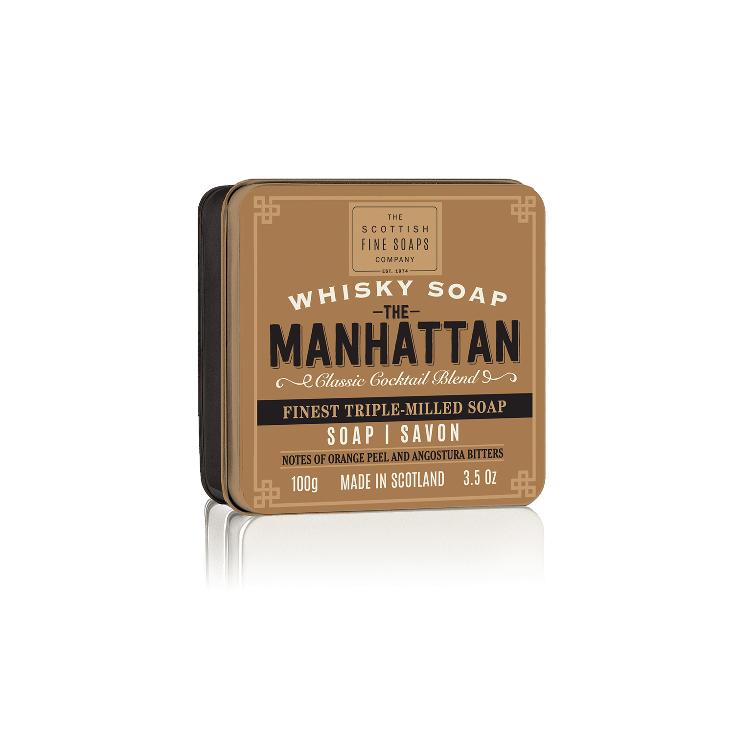 Whisky sæbe The Manhattan - i tindåse