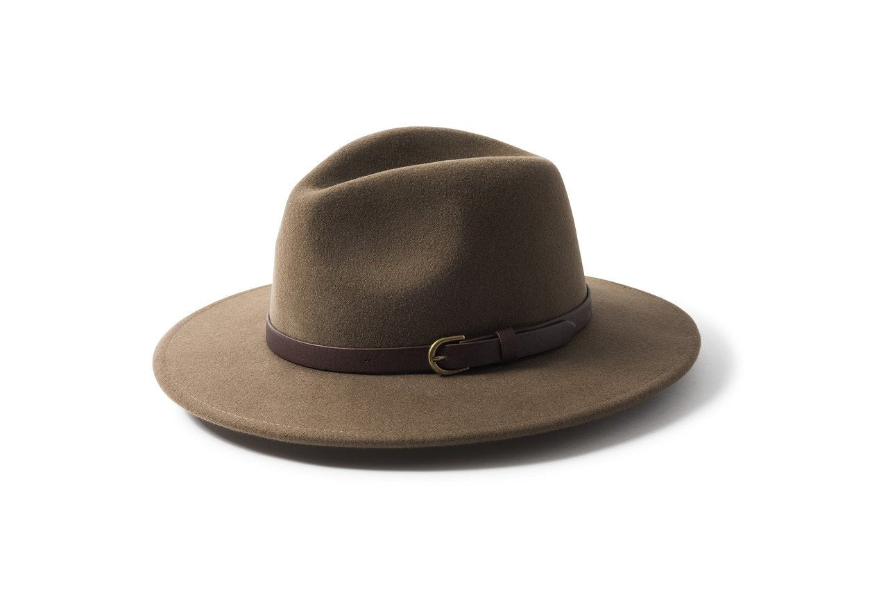 Se Adventurer Felt Fedora Hat - cork - 59 (large) hos Godsejeren