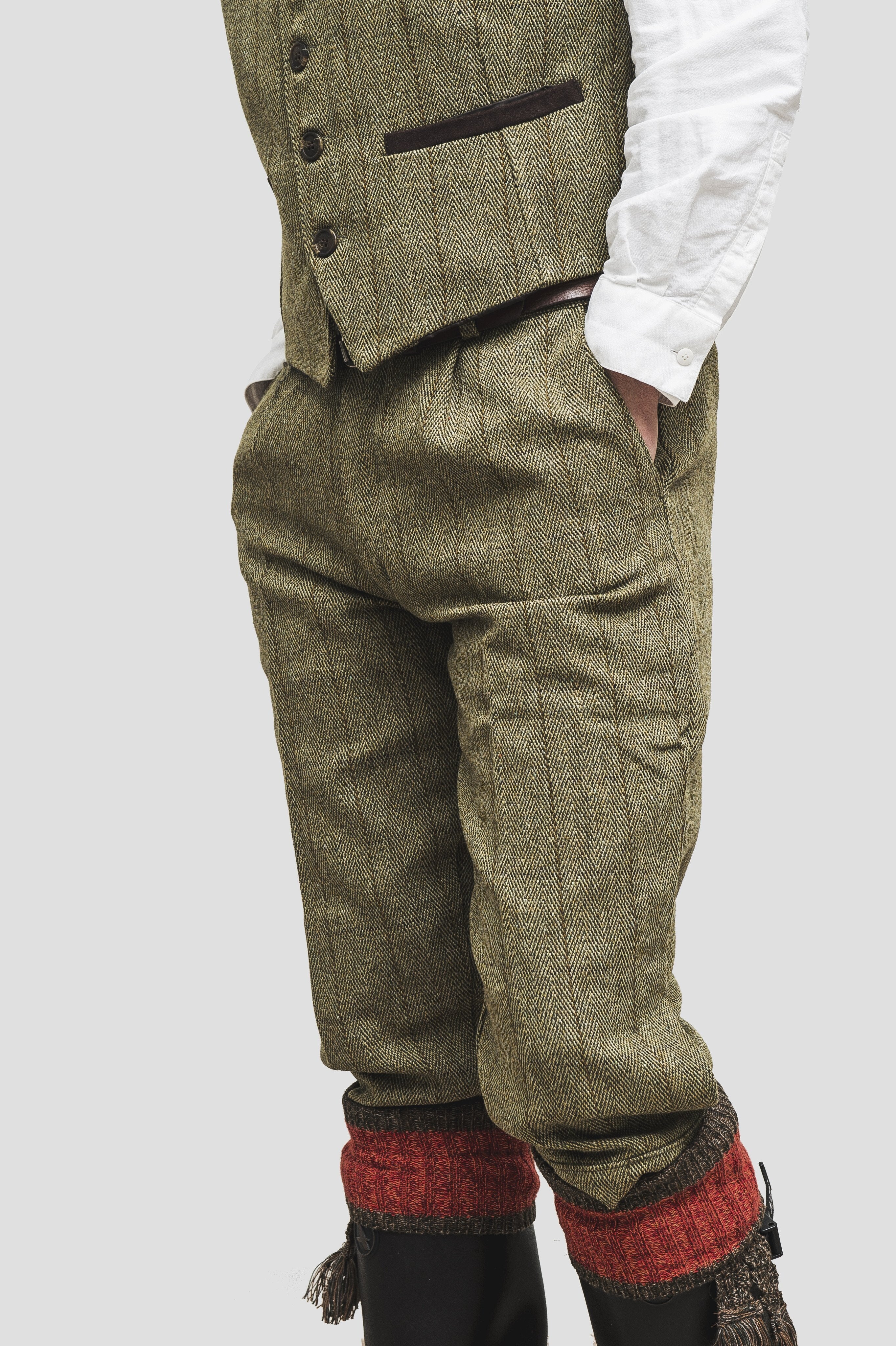 Se Tweed Breeks knickers, lys salvie - 46 hos Godsejeren