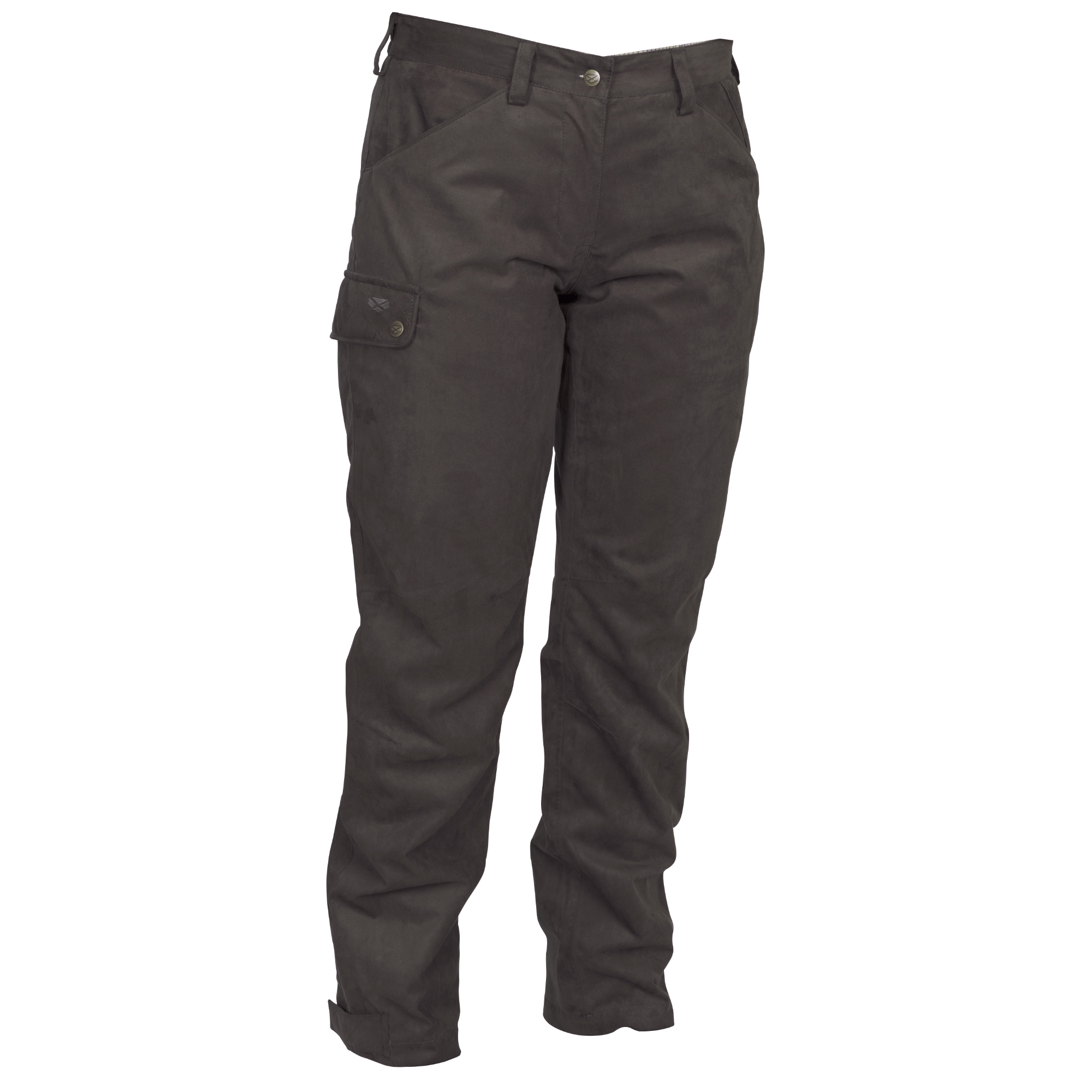 Se Rannoch Ladies Hunting Pants jagtbukser, brungrøn - XL (16) hos Godsejeren