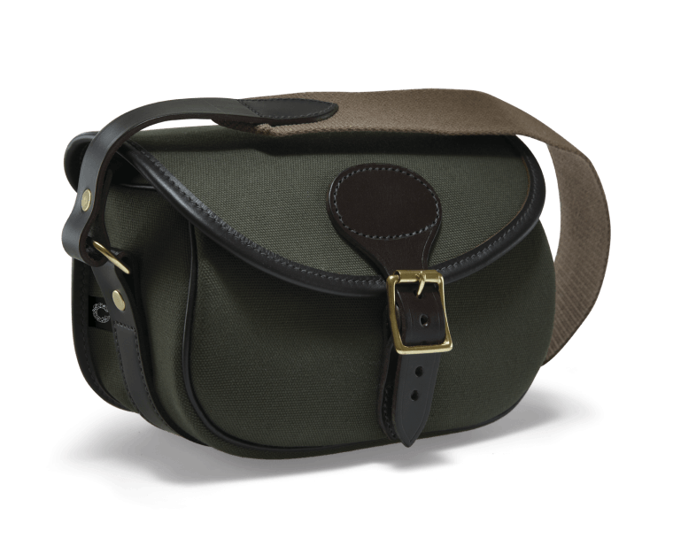 CROOTS Rosedale Cartridge Bag, kanvas, dark loden - 75 patroner