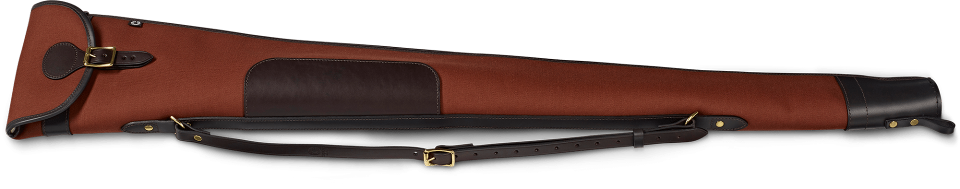 Billede af CROOTS Rosedale Shotgun Slip 30", kanvas, fox tan/ræverød