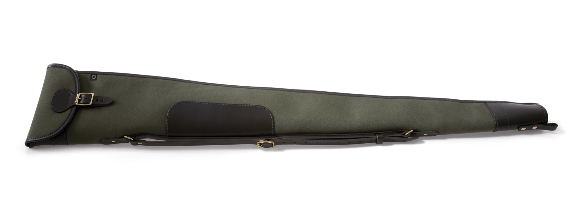 Billede af CROOTS Rosedale Shotgun Slip 30", kanvas, dark loden/dark tan