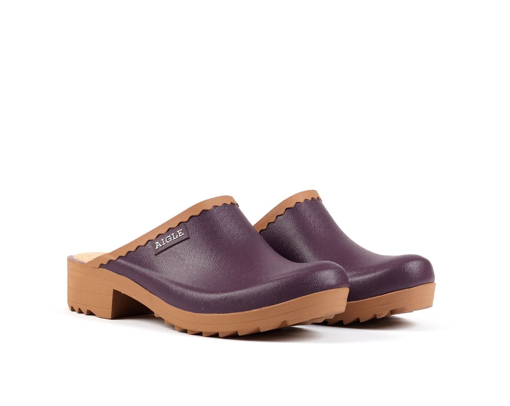 Billede af Aigle Victorine, dame, aubergine, små str. tilbage - 36