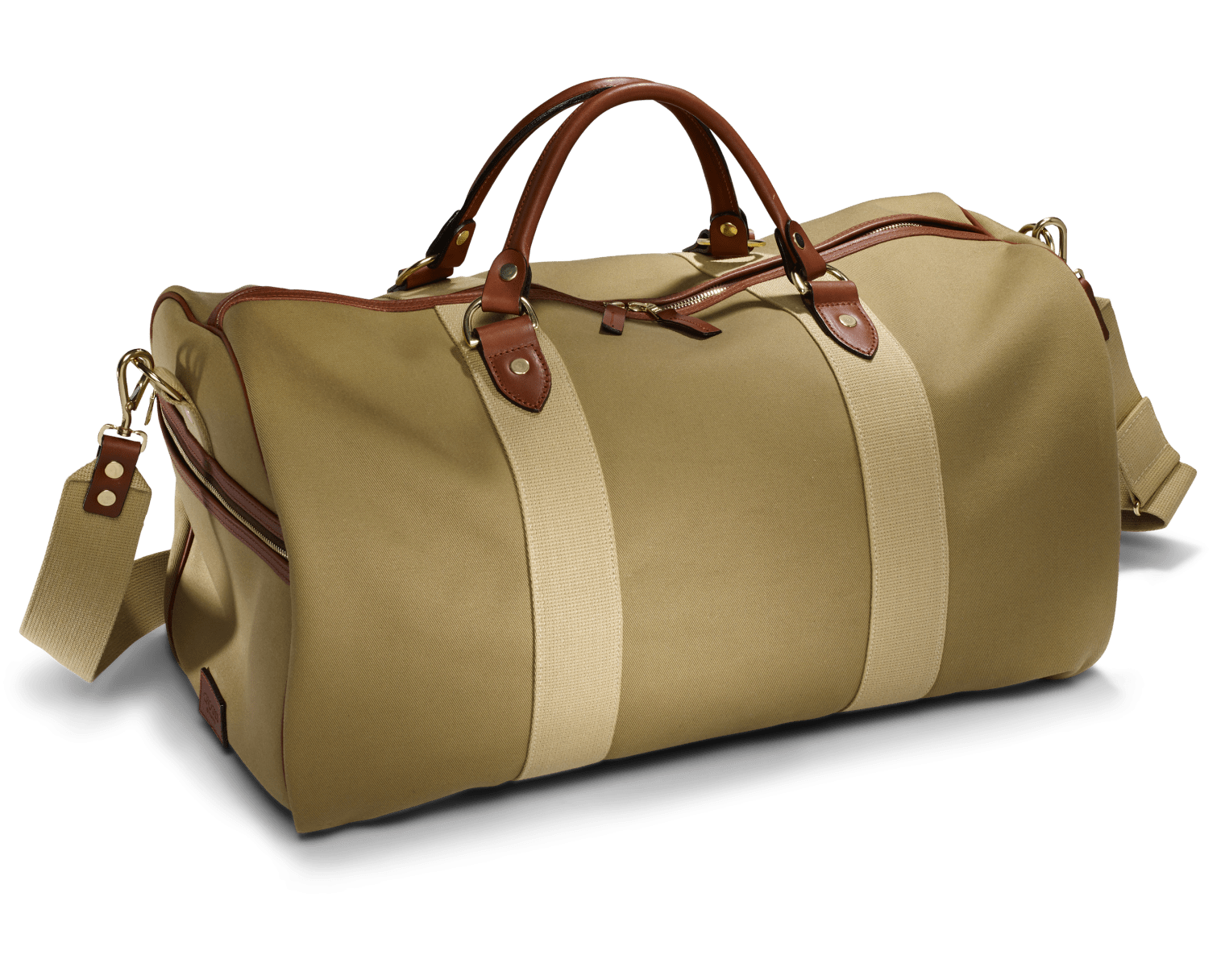 Se CROOTS Dalby Duffle Holdall, kanvas, khaki hos Godsejeren