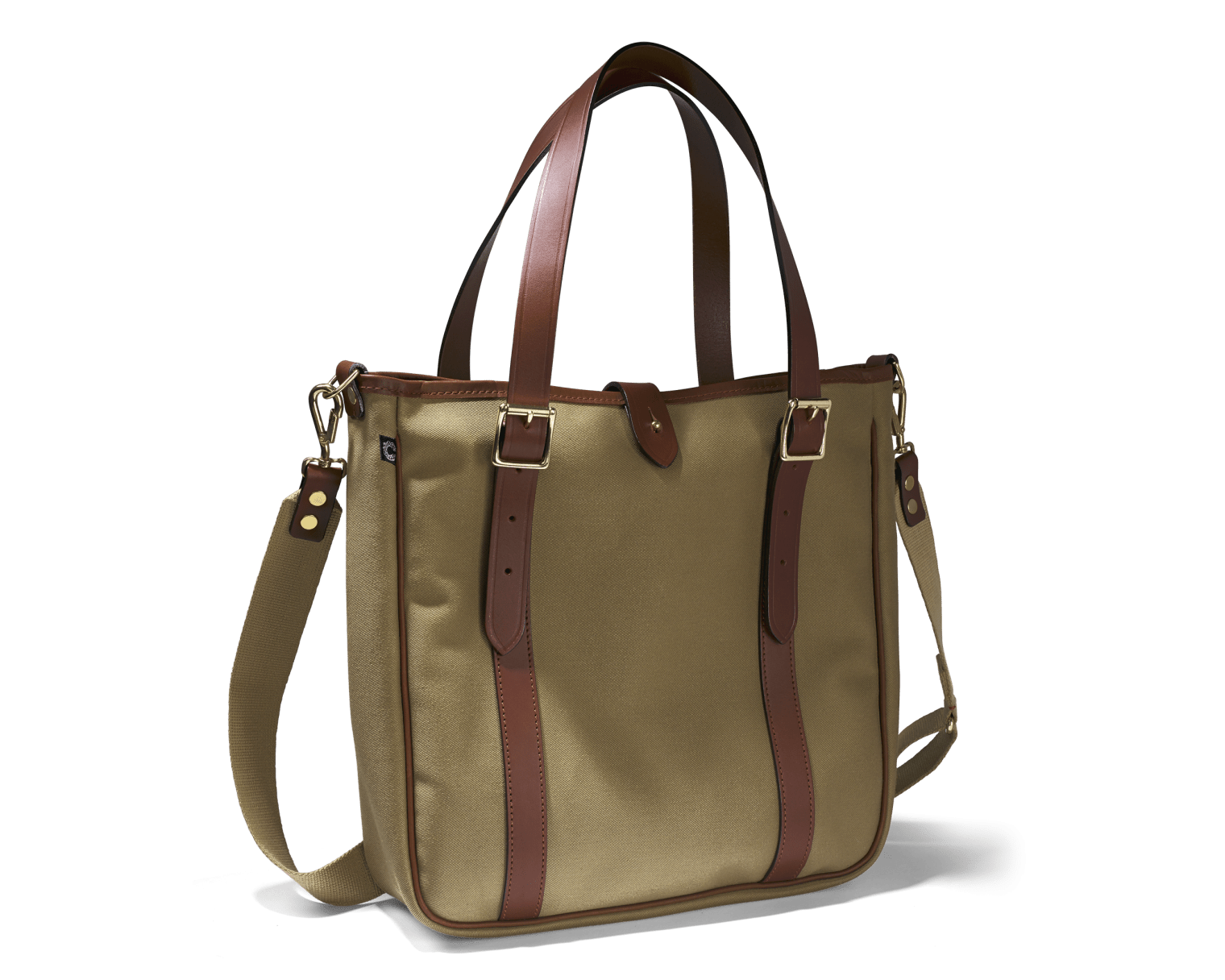 Se CROOTS Dalby Tote Bag, medium, kanvas, khaki hos Godsejeren