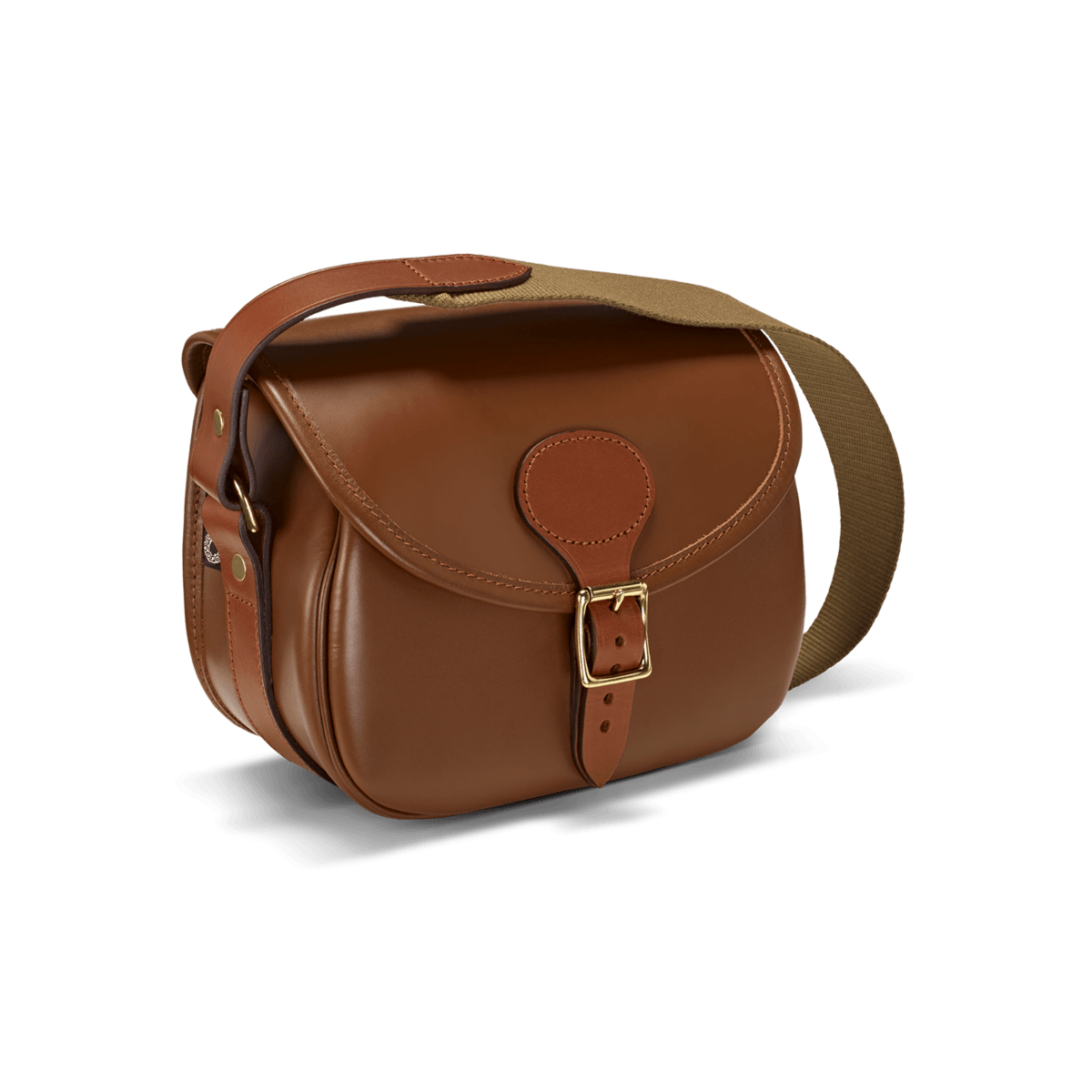 CROOTS Byland Cartridge Bag, læder, london tan - 150 patroner