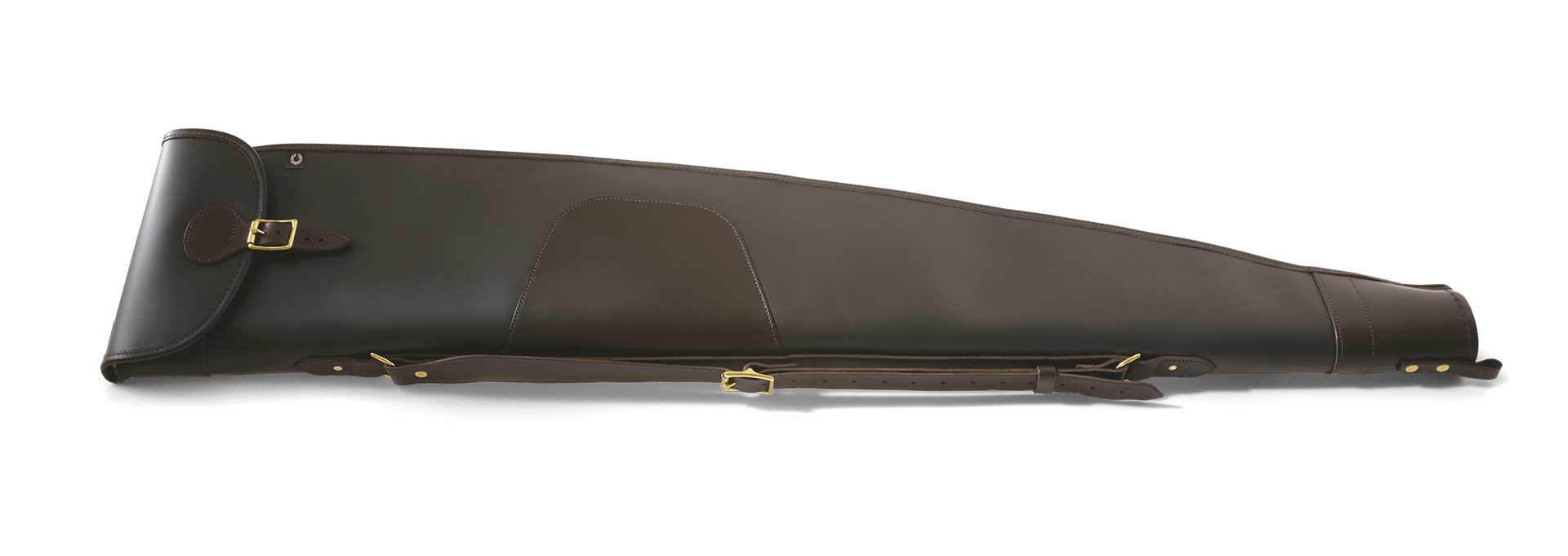 Billede af CROOTS Byland Rifle Slip zip/flap, læder, dark havana - 48"