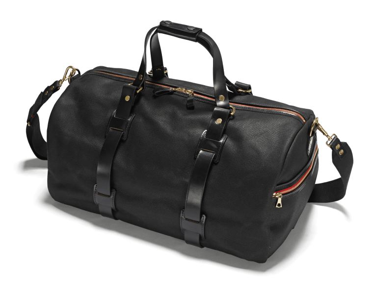 Billede af CROOTS Vintage Duffle Holdall, kanvas, sort - Medium