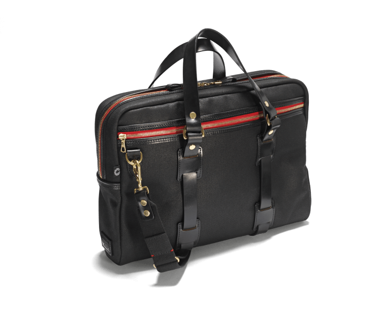 Billede af CROOTS Vintage Laptop Bag, kanvas, sort