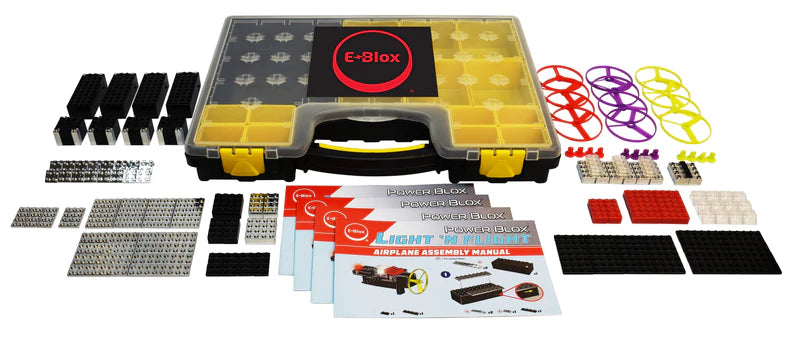 Power Blox™ Light 'N Flight 5-in-1 Classroom Set