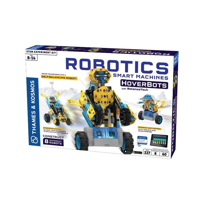 Thames & Kosmos Robotics Workshop Model Building & Science Experiment Kit |  Build & Program 10 Robots with Ultrasonic Sensors | Program & Control with