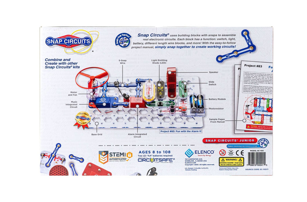 Snap Circuits Explore Coding, STEM Building Toy for Ages 8 to 108