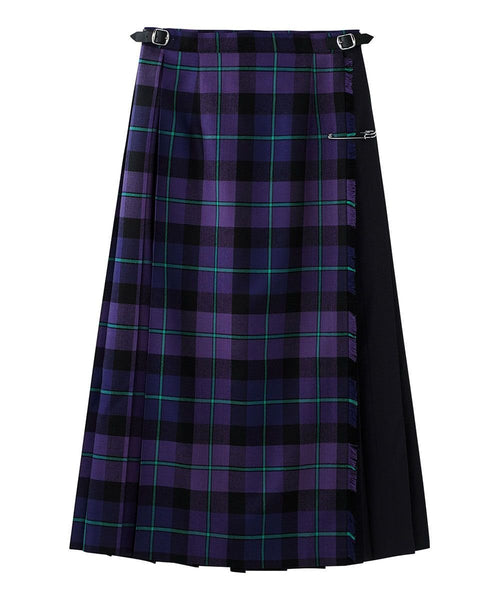 ONEIL of DUBLIN - COMBINATION QUILT SKIRT パープル