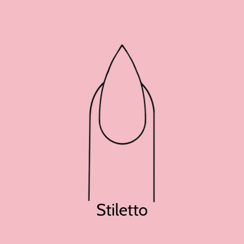 como limar tus uñas de forma stiletto