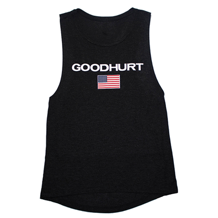 Goodhurt "Flag" Muscle Tank Top