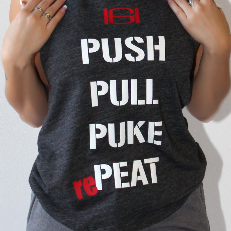 GOODHURT - Push Pull Puke rePeat Tank Top