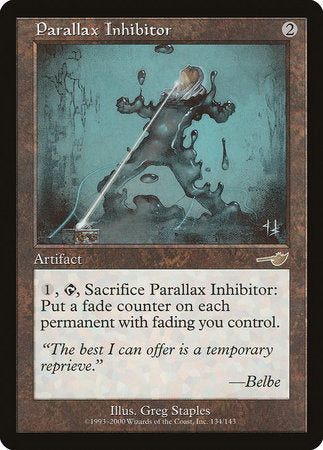 Parallax Inhibitor [Nemesis] | Cards and Coasters CA