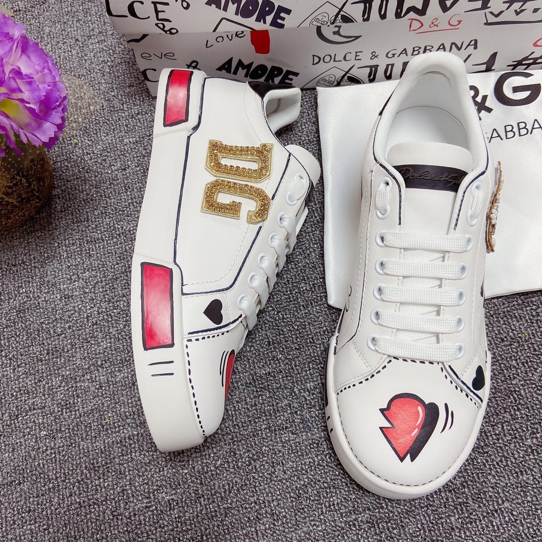 D&G DOLCE&GABBANA Woman's Men's 2020 New Fashion Casual Shoes Sneaker Sport Running 