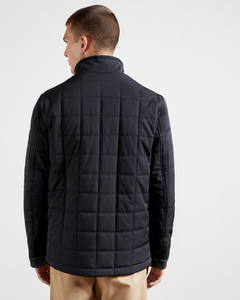 <p><span>Avoid cooler days in style with our TRENT coat. In a contemporary quilted style, it keeps things cosy with a zip ...