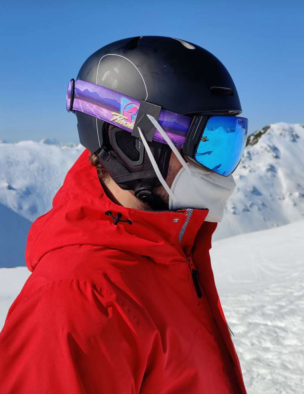 Skiing an FFP2 mask: tips and tricks - NAKED Optics