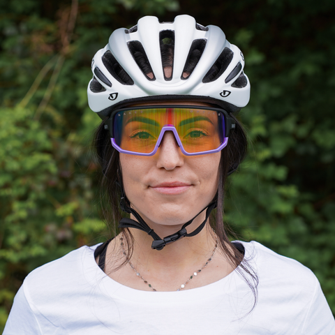 Il casco per bici da strada Giro funziona bene con The VOLT