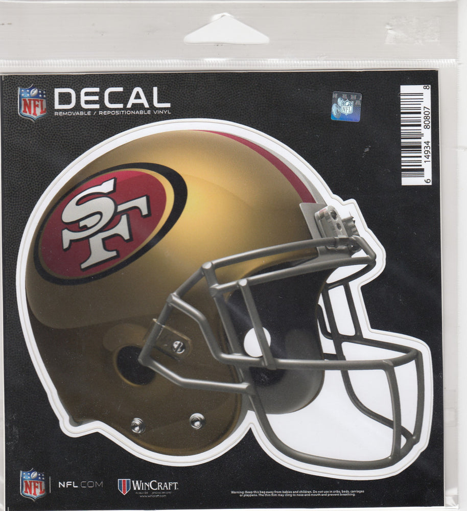 San Francisco 49ers Prismatic Decal – Lefty's Sports